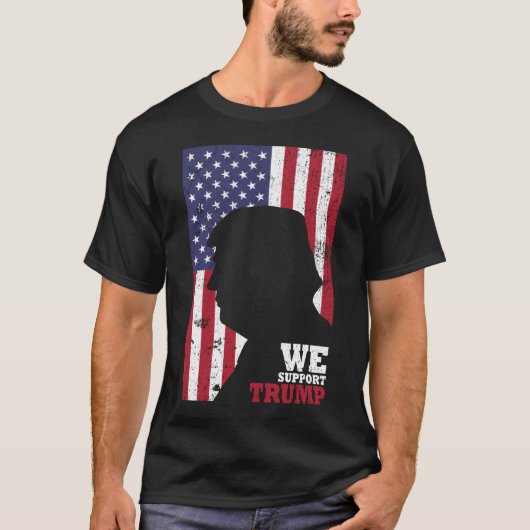 Wir stützen Trumpf T-Shirt (Vorderseite)