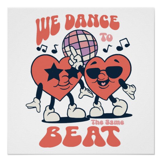 wir tanzen zu demselben Beat Poster (Vorderseite)