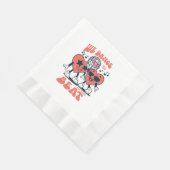 wir tanzen zum gleichen Takt Serviette (Ecke)