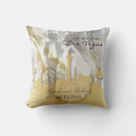 Wir taten es in Vegas Wedding Keepake Kissen