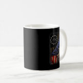 Wir The People American History 1776 Independence Kaffeetasse (VorderseiteRechts)