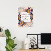 Wir tippten den eleganten modernen Sommerstil des  Poster (Heimbüro)