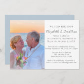 Wir tippten die Einladung zur Hochzeitsempfehlung (Vorne/Hinten)