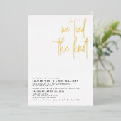 Wir tippten die Einladung zur Hochzeitsfeige (Stehend vorne)