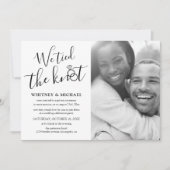 Wir tippten die knochenentweihte Ankündigung (Vorderseite)