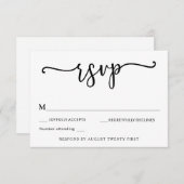 Wir tippten die Knot-UAWG-Umschließkarte Einladung (Vorne/Hinten)