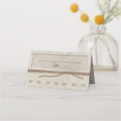 Wir tippten die Knoten zu Matching Platzkarte (Vorderseite)