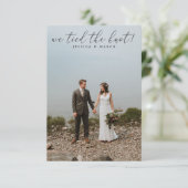 Wir tippten die vom Knoten ausgelöste Ankündigung (Stehend Vorderseite)