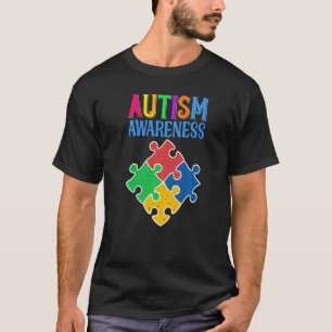 Wir tragen Blau Autismus-Bewusstsein Kinder Schwes T-Shirt
