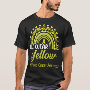 Wir tragen Gelb für den Krebs im Kindesalter T-Shirt