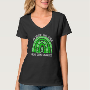Wir tragen hellgrün für das Bewusstsein für Zöliak T-Shirt
