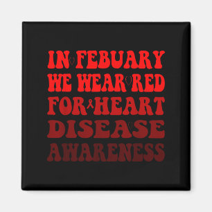 Wir tragen im Februar Rot für das Bewusstsein für Magnet