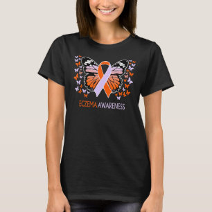 Wir tragen Lavendel & Orange für das Ekzembewussts T-Shirt