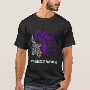 Wir tragen Lila für das Bewusstsein einer Arzneimi T-Shirt