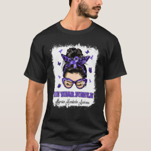Wir tragen Lila geile Bun Warrior Migräne Kopfschm T-Shirt