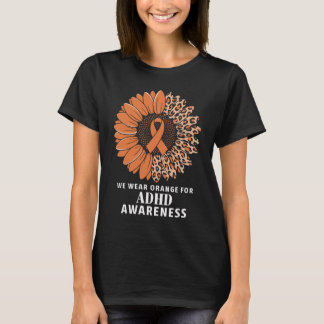 Wir tragen Orange für ADHS Awareness T-Shirt