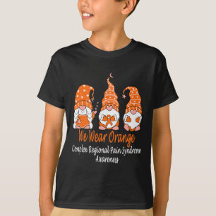 Wir tragen Orange für komplexes regionales Schmerz T-Shirt