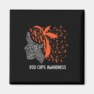 Wir tragen Orange für RSD Crps Sensibilität 2 Magnet