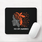 Wir tragen Orange für RSD CRPS Sensibilität 2 Mousepad (Mit Mouse)