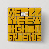 Wir treffen uns wieder, Freunde Button (Vorderseite)