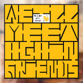 Wir treffen uns wieder, Freunde Fensteraufkleber (Blatt 2)