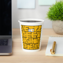 Wir treffen uns wieder, Freunde Pappbecher