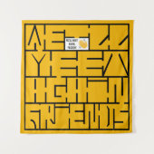 Wir treffen uns wieder, Freunde Wandteppich (Vorderseite)