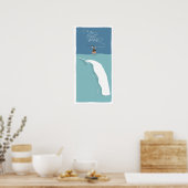 Wir treffen uns wieder - Whale Edition Poster (Küche)