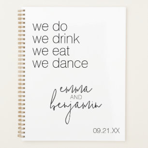 Wir trinken Essenstanz - Moderne Hochzeit Planer