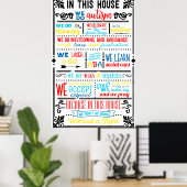 Wir tun Autismus Poster (Heimbüro)