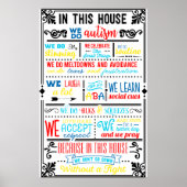 Wir tun Autismus Poster (Vorne)