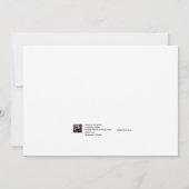 Wir tun es am Strand Einladung (Rückseite)