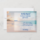 Wir tun es auf dem Strand UAWG Save The Date (Vorderseite)