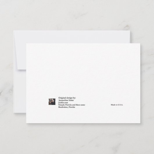 Wir tun es auf dem Strand UAWG Save The Date (Rückseite)