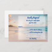 Wir tun es auf dem Strand UAWG Save The Date (Vorne/Hinten)