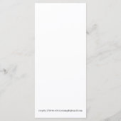 Wir tun es - ein Paar auf der Wiese küssen Programm (Rückseite)