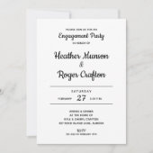 Wir tun es! EINLADUNG DER ENGAGEMENT-PARTEI | Bild (Vorderseite)