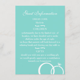 Wir tun es! Gästebuch Begleitkarte