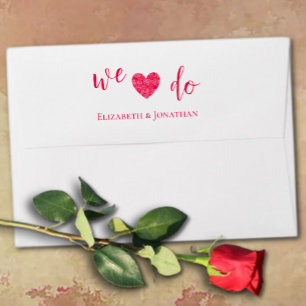 Wir tun es! Hochzeit Permastempel
