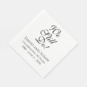 Wir tun es immer noch! Jubiläum Partys Paper Napki Serviette (Ecke)