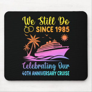 Wir tun es noch 40 Jahre seit 1985 40. Hochzeitsju Mousepad