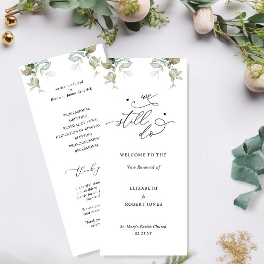 Wir tun es noch, das elegante Programm zur Erneuer