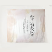 Wir tun es noch | Hochzeitsjubiläum Wasserfarbe Wandteppich (Vorderseite (Horizontal))