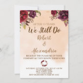 Wir tun es noch | Neueröffnung zum Hochzeitstag Einladung (Vorderseite)