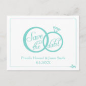 Wir tun es! Save The Date Ankündigungspostkarte (Vorderseite)