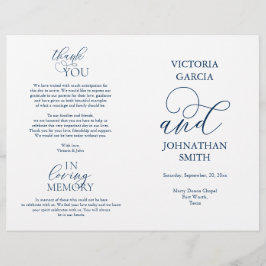 Wir tun, Hochzeiten Zeremonie Folbare Programme