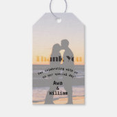 Wir tun, ich danke Ihnen, dass Sie sich der Feier Geschenkanhänger (Vorderseite)