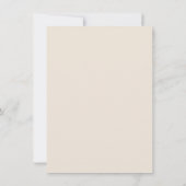 Wir tun, nehmen Sie zwei: verzögerte Hochzeitskart Einladung (Rückseite)