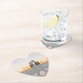 Wir tun - Sommer Hochzeitspapier-Untersetzer Untersetzer (Vor Ort)