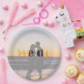 Wir tun - Sommer-Hochzeitspapierplatte Pappteller (Party)